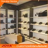 Modern shoes shop interior design, black MDF shoes showroom design