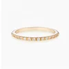 Wholesale 925 silver rainbow jewelry half CZ gold band eternity ring