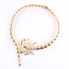 High Quality Big Collar Necklace Gold Plated Chunky Scorpion Choker Necklace for Women