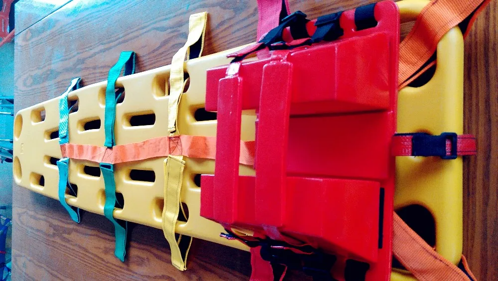 Gd_1a6b Pe Material Folding Stretcher First Aid Spine Board For