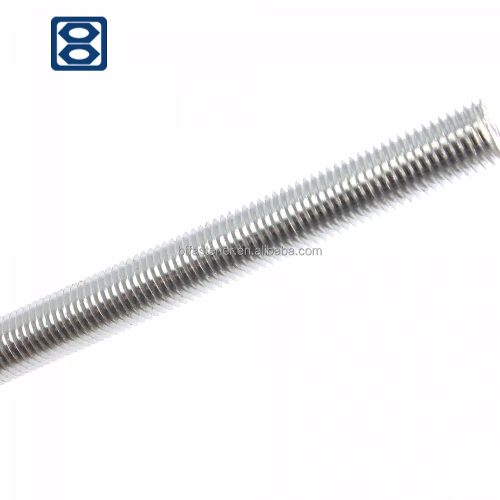 5x Threaded rod length 1 meter DIN 976-1A Steel Plain 12.9 1 meter M12