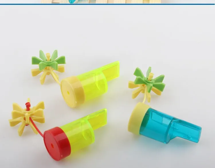 Amy&benton Kid Ecofriendly Small Plastic Whistle Toy With Mini