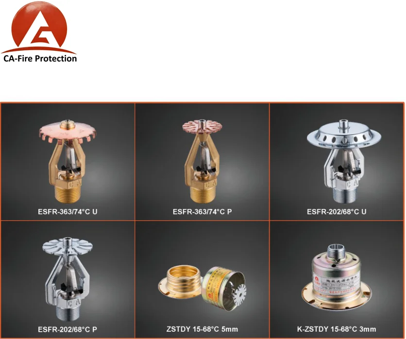 Firefighting Equipment Water Sprinkler System Heads Brass Esfr Type Fire Sprinkler Buy Esfr