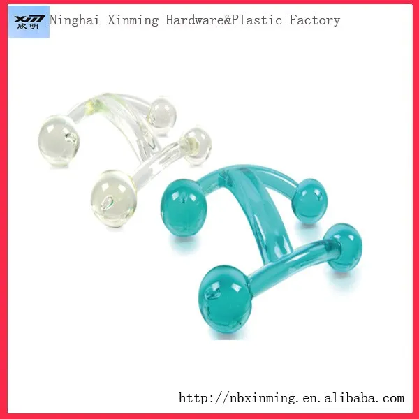 H Shaped Mini Handheld Plastic Massager / Factory Supply Health Care