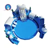ice castle portable inflatable water park attractions inflatable water pool park