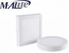 Surface mounted LED panel light round square