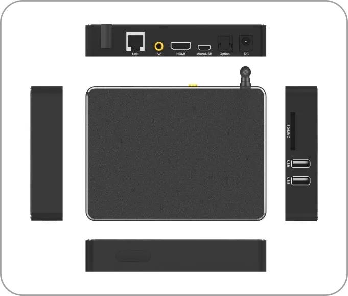 Cheap Price Hd Media Box Iptv Amlogic S912 Octa Core 3+16gb,5g Wifi