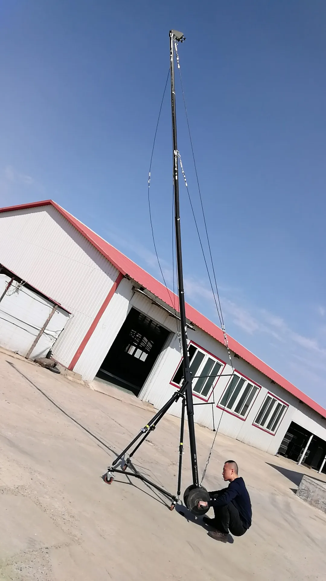 Ideal 7 Meter Telescopic Jimmy Jib Video Camera Crane Jib Rocker Arm