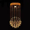 Transparent Luxury Crystal Pendant Light Cristal Chandelier With CE RoHS SAA SGS
