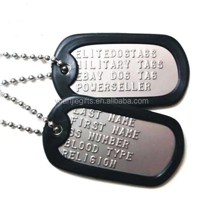 Colorful Anodized Aluminum Cheap Dog Tags With Ball Chains / Cheap