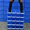 stackable Storage Bins Plastic Small Container Organizer Parts Tray pillar Mount