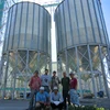 Galvanized temporary storage grain steel silo