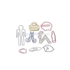 OEM/ODM 25mm Metal Paper clip customized design