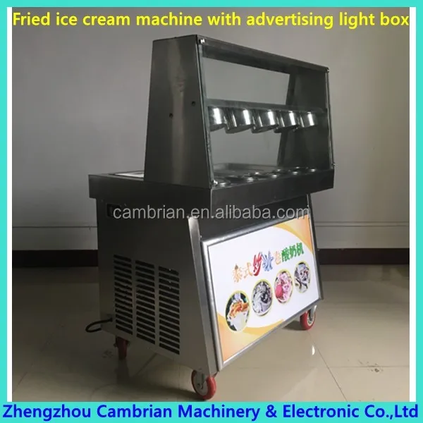 fry ice cream machine