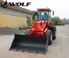 Four wheel steering loaders with 4x4 wheels 2ton loaders zl20