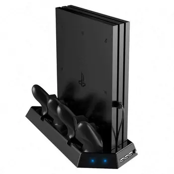 playstation stand with fan