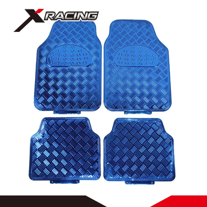 blue car mats