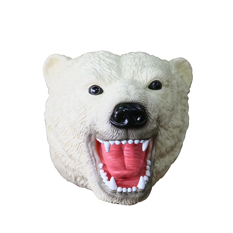 Superかわいいシロクマソフト8インチ子供の手の人形のおもちゃ Buy ハンドパペットセット 中国卸売手クマの人形セット アメリカで人気のある子供の手の人形 Product On Alibaba Com