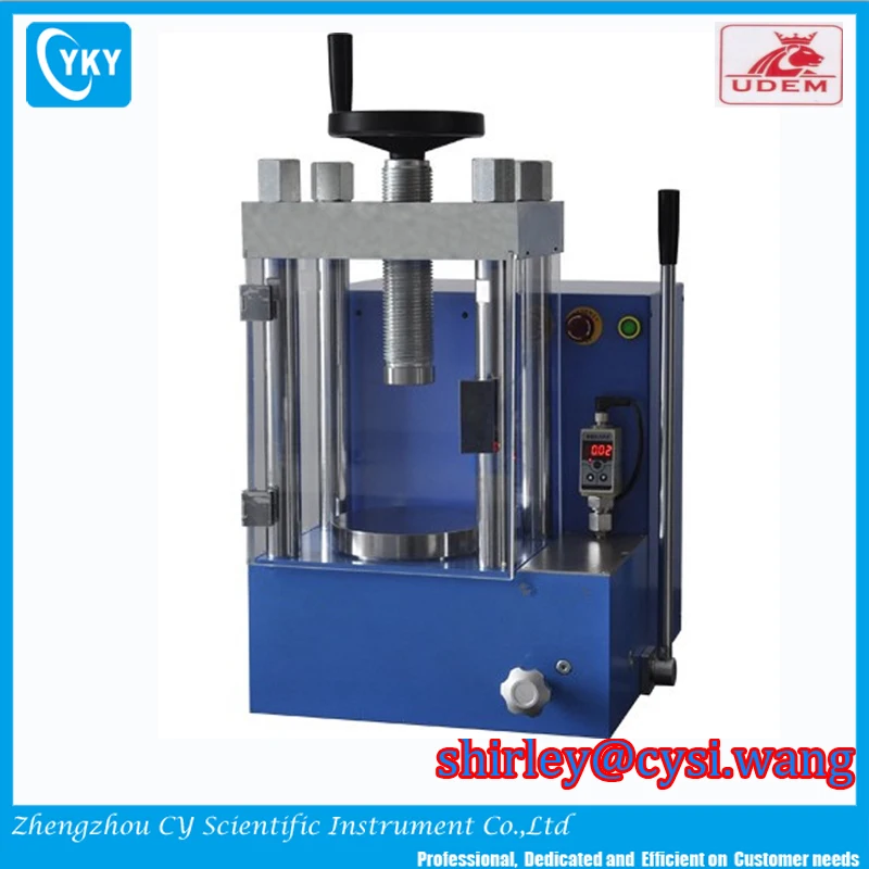 Electric Small Laboratory Hydraulic Benchtop Press For Smallscale R&d