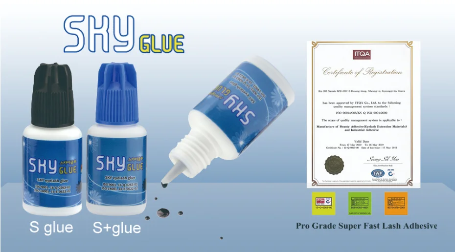 eyelash extension glue fast dry