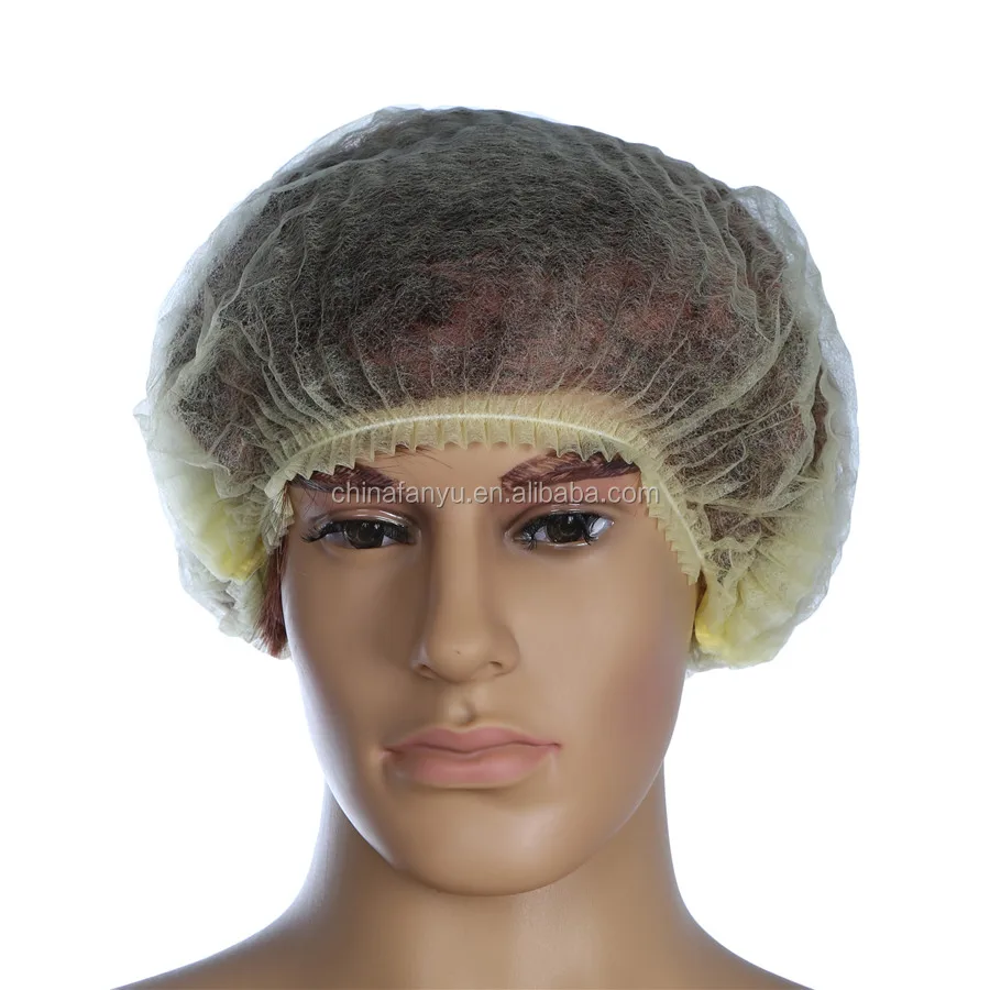 Disposable Nonwoven And Clip Cap With Blue Color Buy