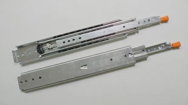 Width is 76mm Heavy Duty Mepla Kitchen Cabinet Drawer Slide