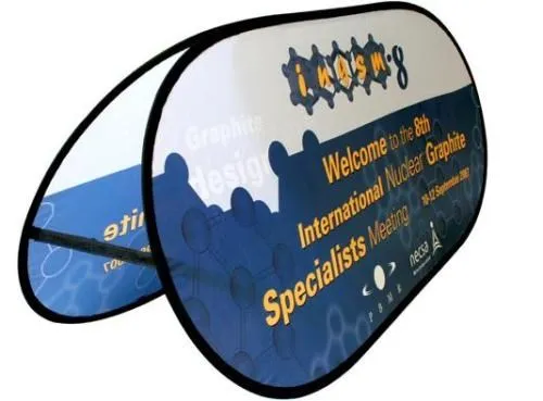 Advertising Horizontal Pop Up Frame Banner