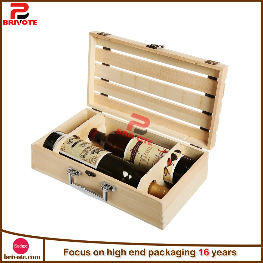 Cheap Unfinished Light Wine Wood Box 6 Bottle /6 Bottle Wood Wine Box Buy 6 Bottle Wood Wine