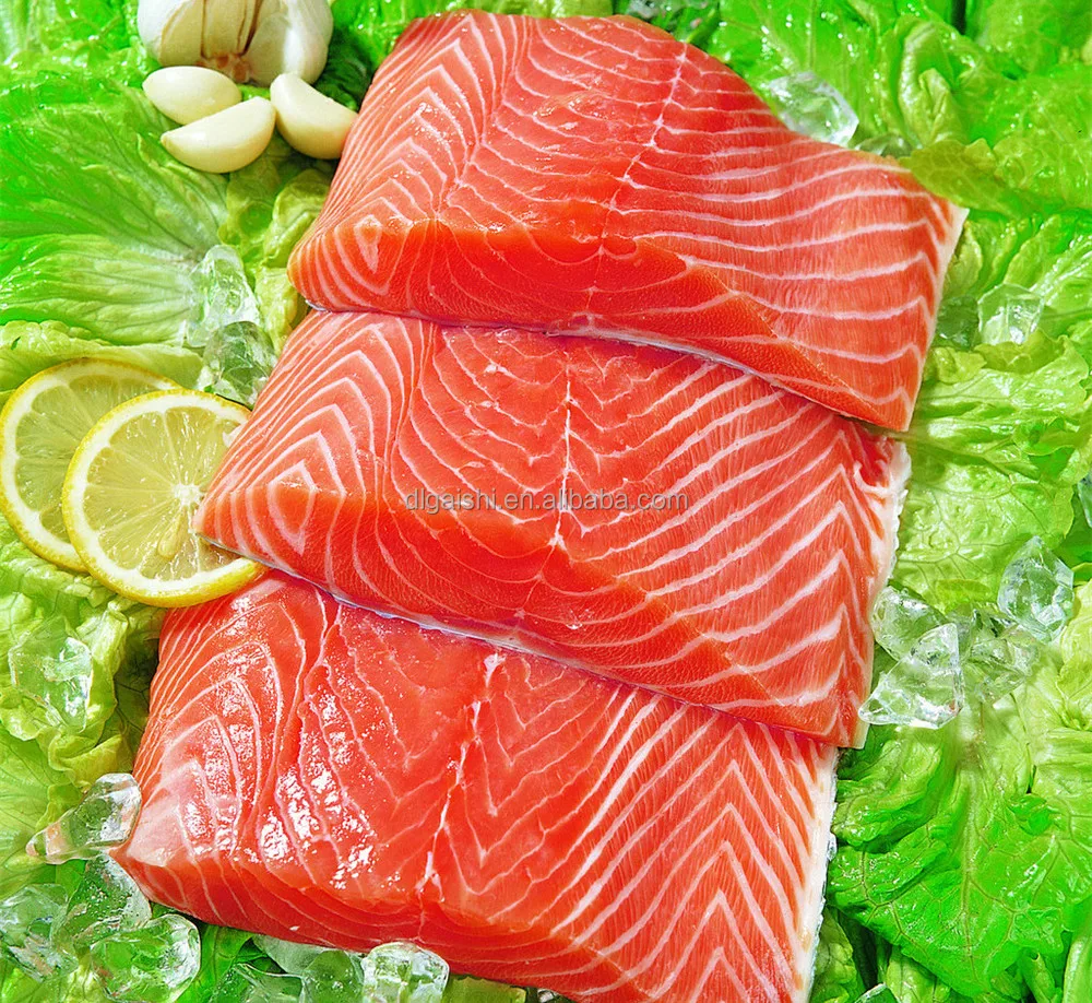 盖世寿司鲜粉红鲑鱼片