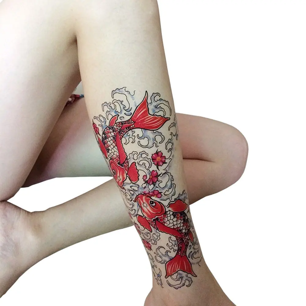 66+ Free Download Temporary Tattoo Koi Fish Idea Tattoo