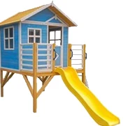 wooden playhouse