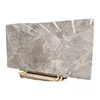Factory Highly Recommended Grey Marble Slabs For Sale, Manufacturer Grey Color Marble Slab*