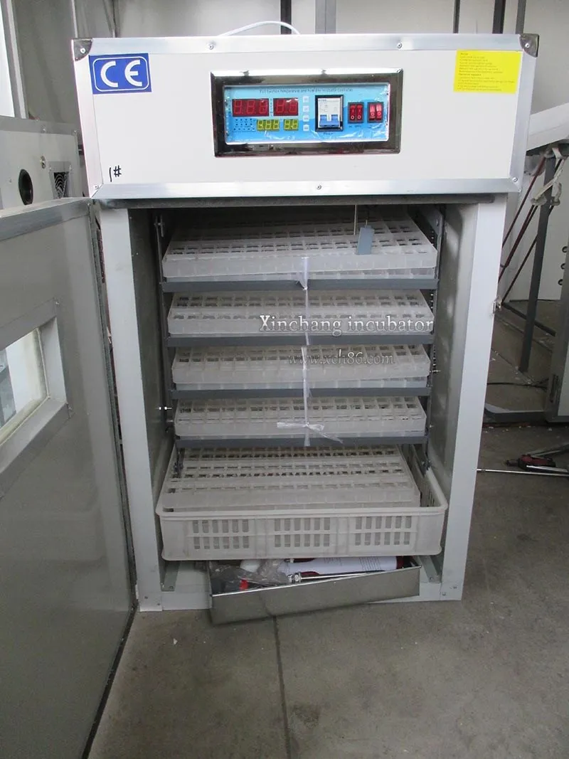 Industrial egg incubator