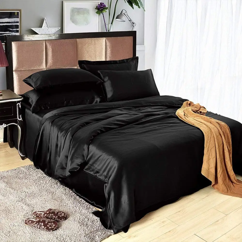 Cheap Black Satin Duvet Find Black Satin Duvet Deals On Line At