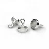 Strong pull force cup base Neodymium N35 Eyebolt pot magnet , pulling force 17Lbs