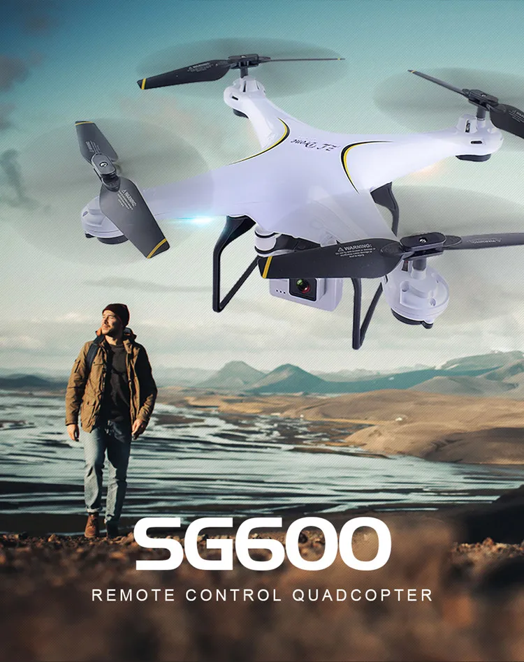 Wholesale SG600 2.4G FPV RC Drone with hd camera WIFI 2MP Sport Camera Drone