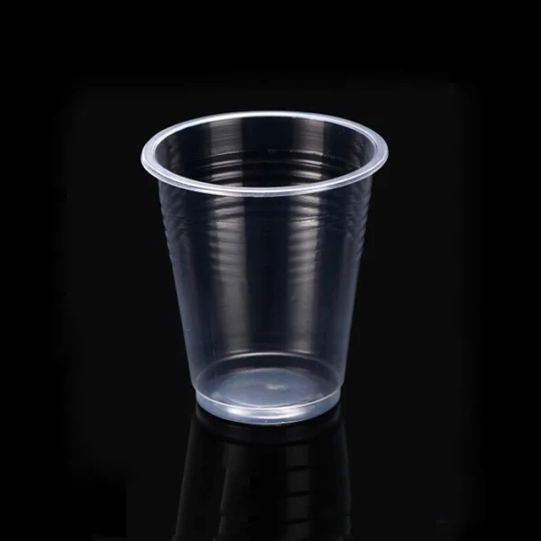 clear disposable cups