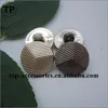 New style gold plating plastic/ABS button with shank