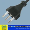 Custom cheap price new design good high quality Power extension cord with flat plug for Italy