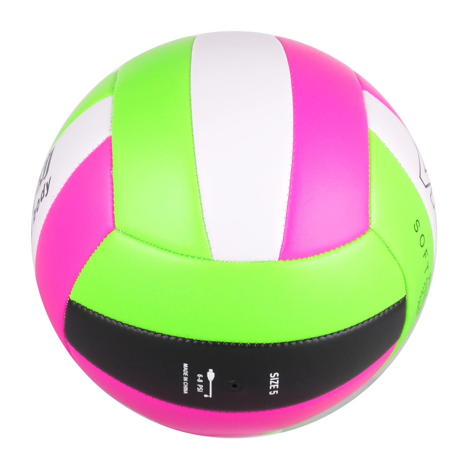 Soft Foam Pvc Volleyball Equipment Machine Stitched Size 5 Beach