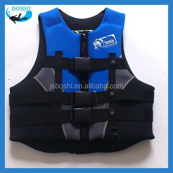 Custom Printing Buoyancy Neoprene Life Jacket / Life Vest Nbr Life