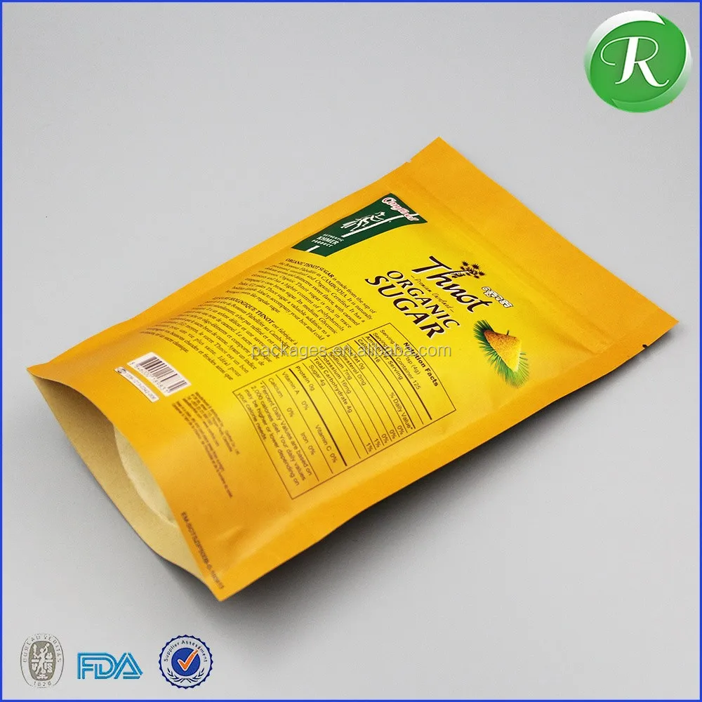 Wholesale Moistureproof Kraft Food Grade Packaging Small Wax Lined