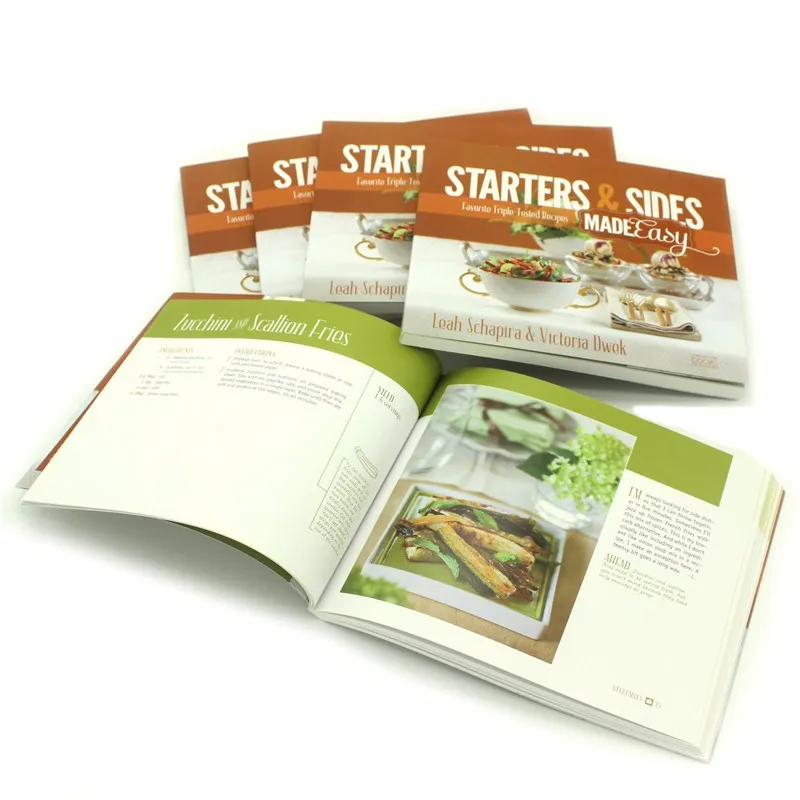 High Quality Printing Cookbook Cheap Cook Book Supplier Cooking Book