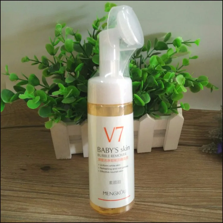 bubble makeup remover