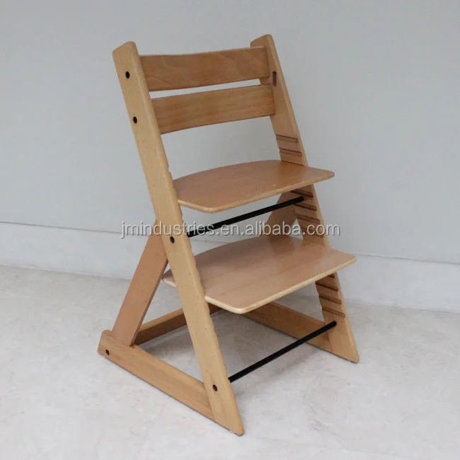 European Standard Baby Wooden Highchair - Buy Baby Wooden Highchair