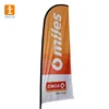 2019 Advertising Exhibition Event Outdoor Feather Flag Flying Beach Flag