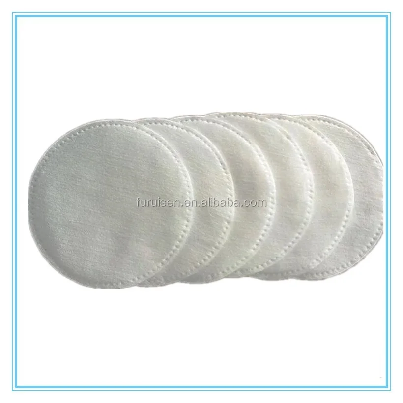 Cosmetic Round Cotton Facial Pad Nonwoven Makeup Remover Cotton Pad