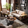 Italian designer scandinavian sitting room furniture fabric contemporary contracted corner sofa