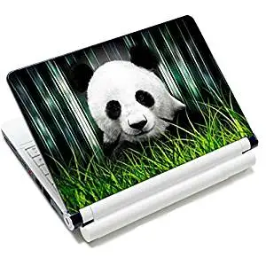 Universal Size Laptop Notbook Decal Skin Sticker Protector Laptop Skin For 11.6" 12" 12.1" 12.2" 12.5" 13.3" 14" 15" 15.4" 15.6" inch Apple Mac Pro MacAir HP Asus Aser Toshiba Dell Sony Lenovo,Includes 2 Wrist Pads, Panda