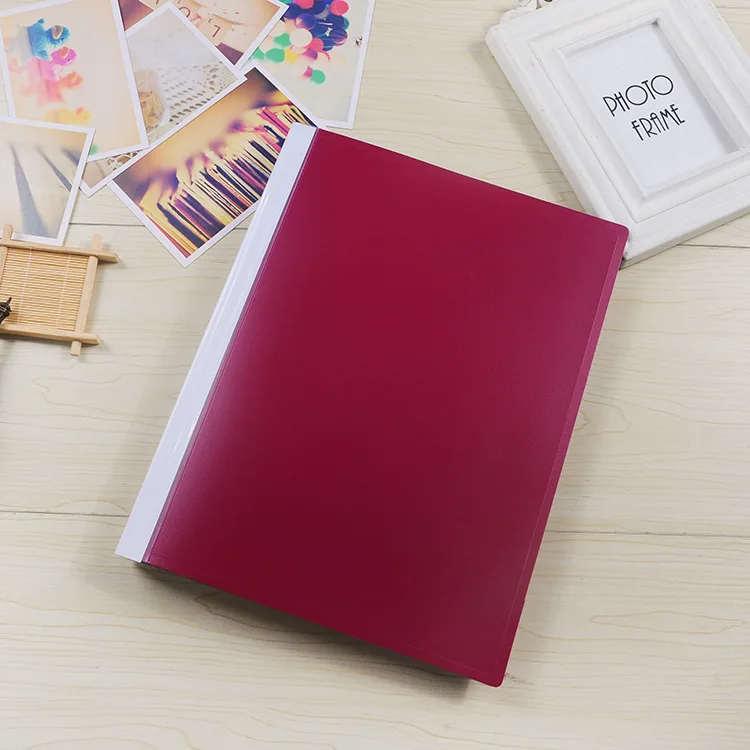 High End Pp 20 Pages Refillable Clear Display Book For Document Buy